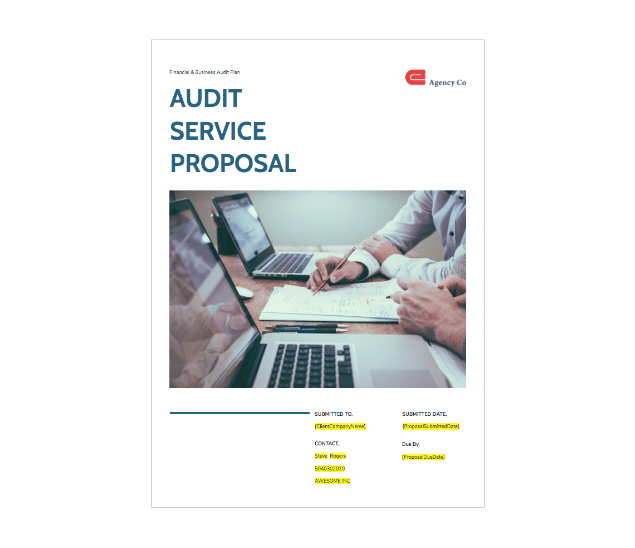 Audit Proposal Template Audit Proposal Template | Fresh Proposals