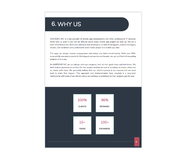 App Development Proposal Template App Proposal Images Free Download