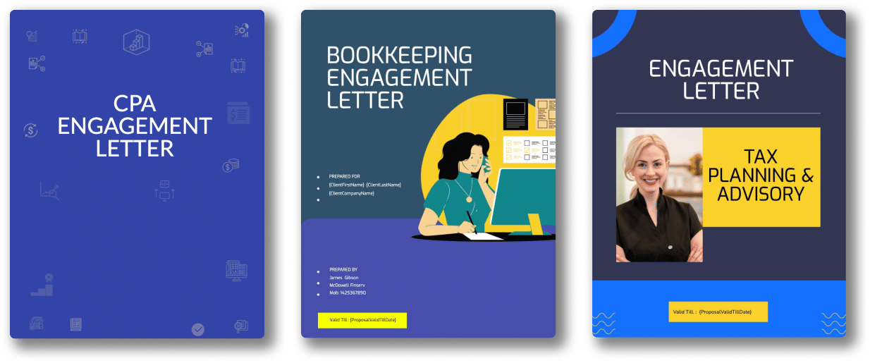 accounting proposal templates